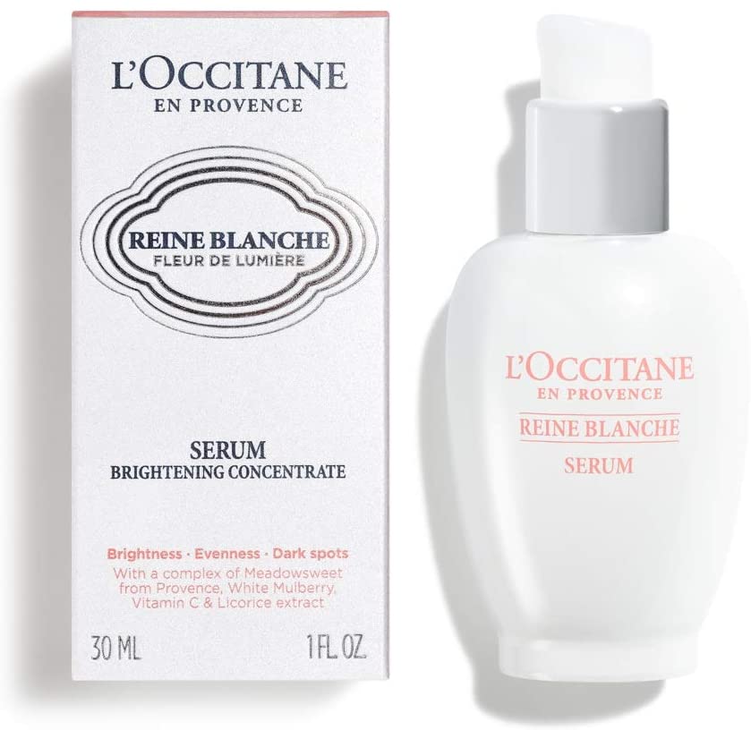 L'Occitane Reine Blanche Serum Bright Concentrate 30ml - Japanese Brightening Serum