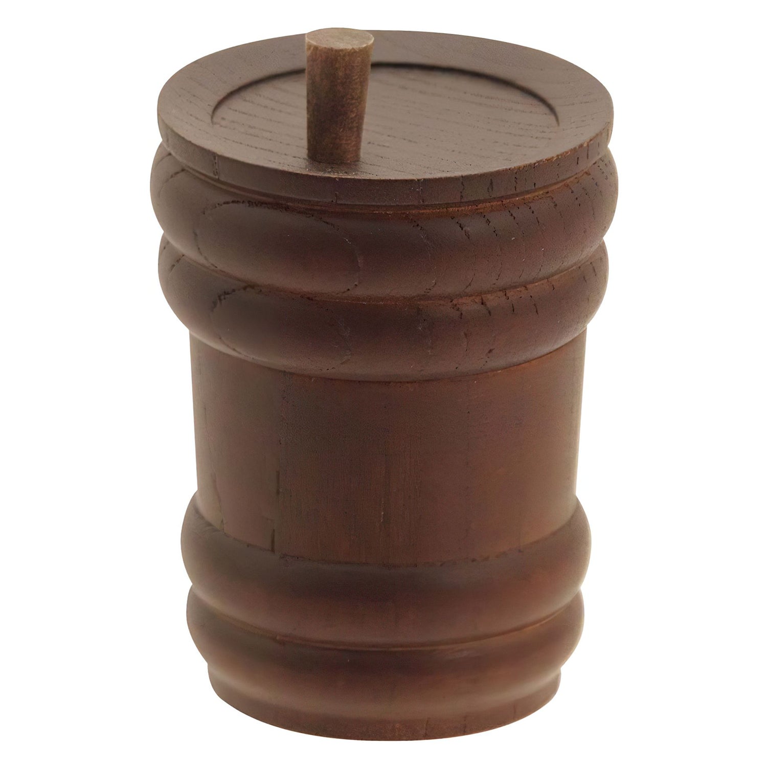 La Luz Wooden Barrel Shaped Shichimi Cruet Brown