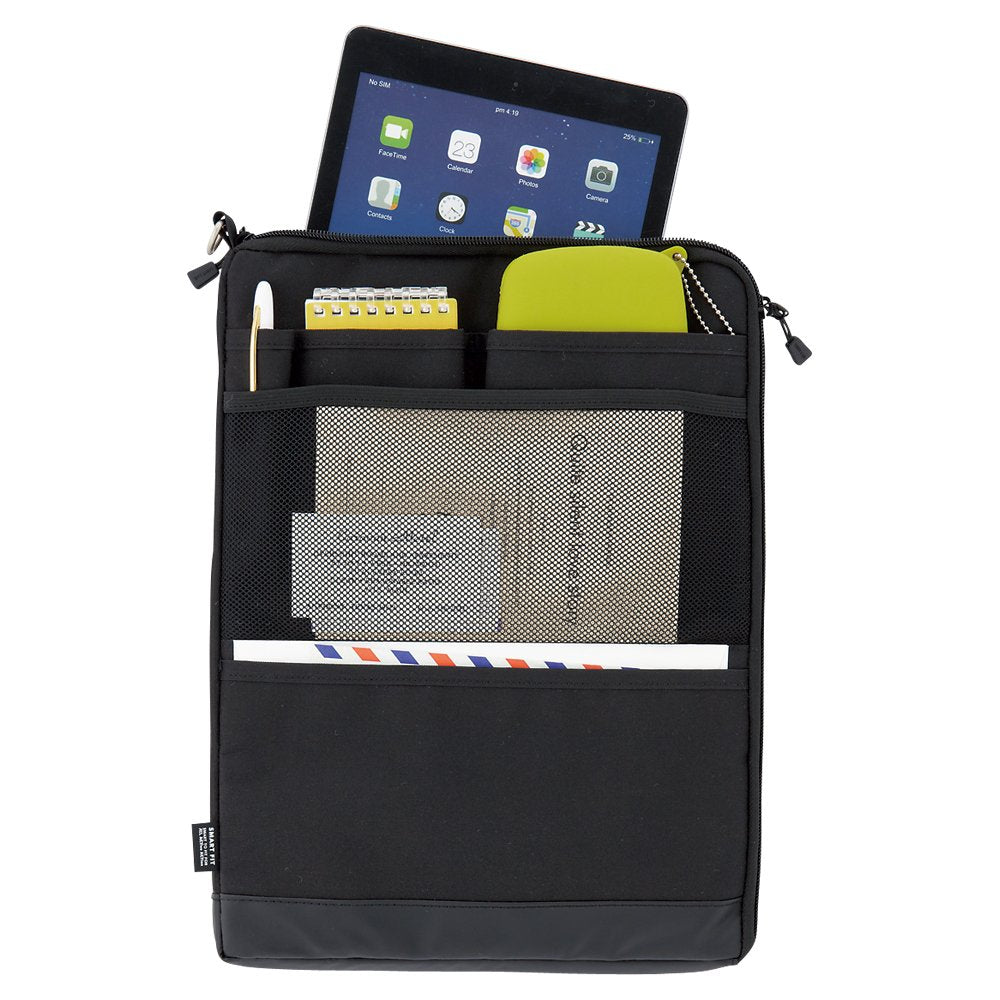 Lihit Lab Japan A4 Vertical Bag In Bag Yellow Green A7683-6