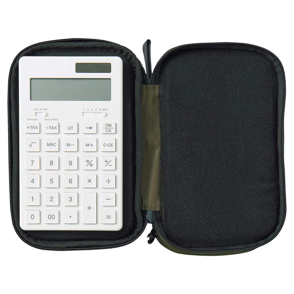 Lihit Lab Japan Cordura Tool Pouch Double Pen Pouch Olive A7765-22