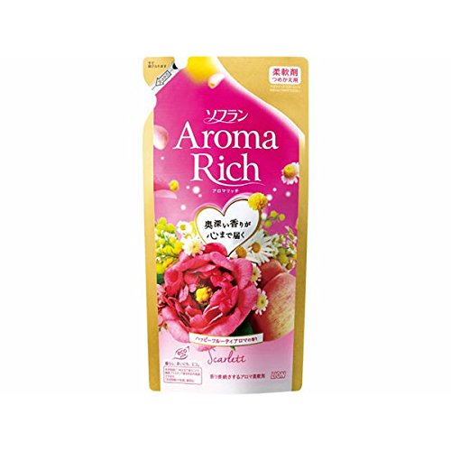 Lion Soflan Aroma Rich Scarlet Fruity Refill 430Ml Japan E529380H