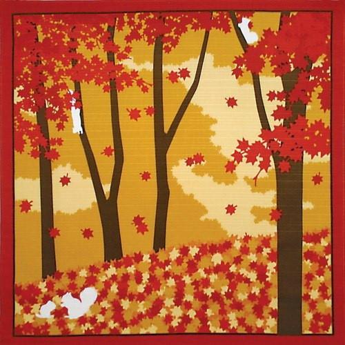 Maeda Senko Cotton Furoshiki Bento Lunch Cloth (Autumn Leaves)