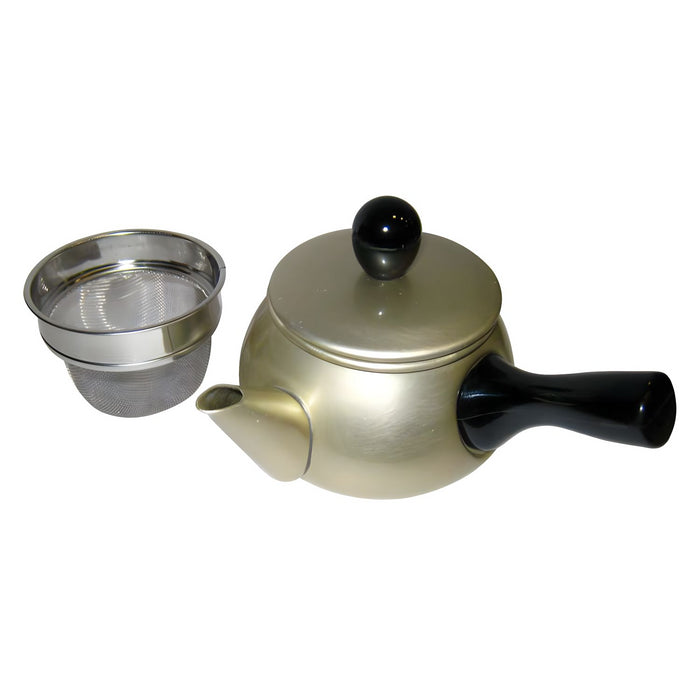 Maekawa Kinzoku Aluminum Kyusu Teapot Gold