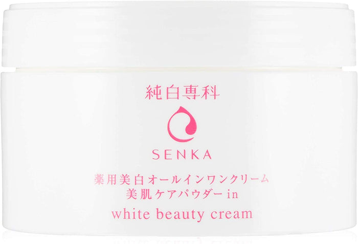 Medicated Pure White Senka Sappin Pure White Cream All In One 100g