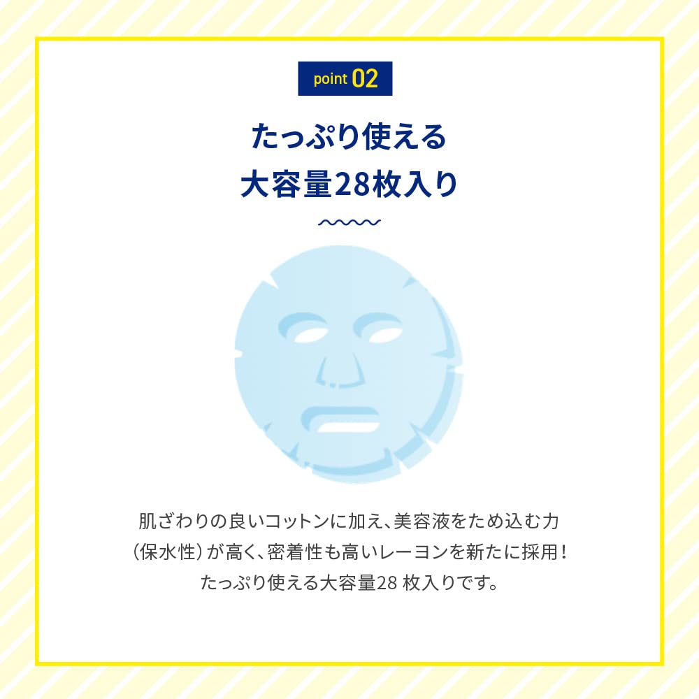 Melano Cc Japan Concentration Countermeasure Mask Hydrating 28 Sheets