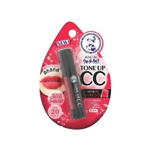 Mentholatum Water Lip Tone Up CC - Rose Pink 4.5g