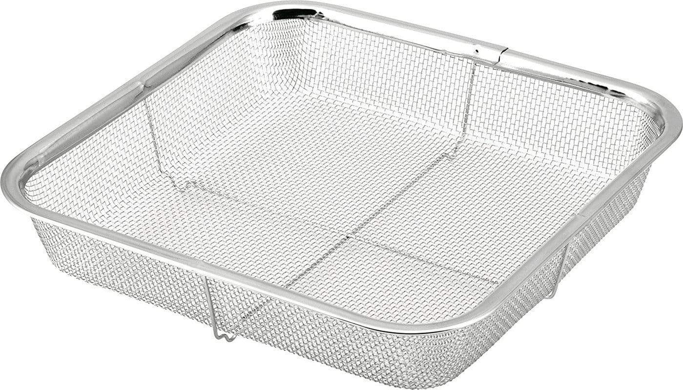 Minex Stainless Steel Square Mesh Colander 22cm