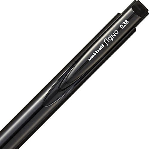 Mitsubishi Pencil Gel Ballpoint Pen Uni-Ball Signo Rt1 0.38 Black Japan Umn15538.24