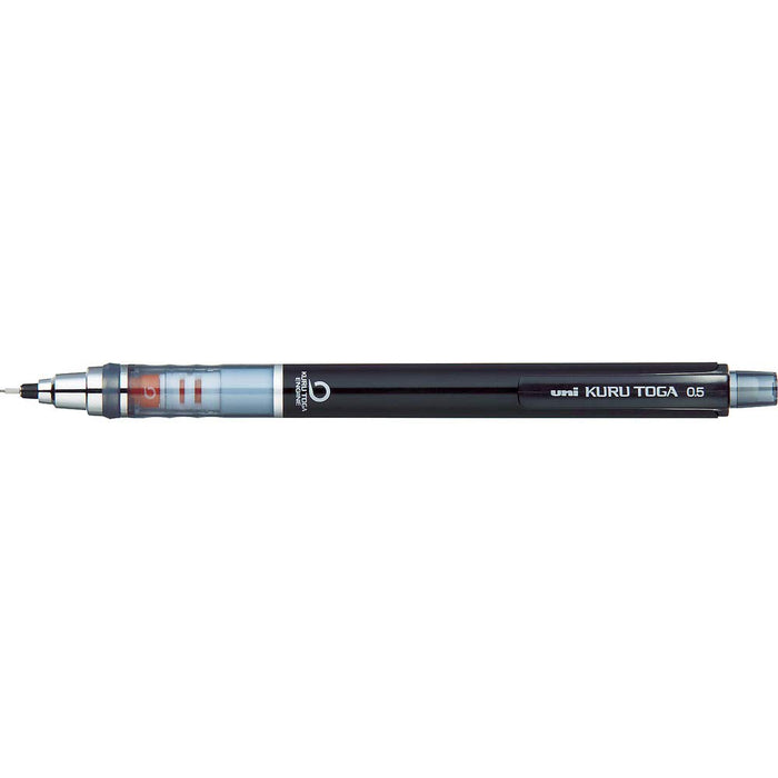 Mitsubishi Pencil Kuru Toga 0.5Mm Mechanical Pencil - Black (Made In Japan)