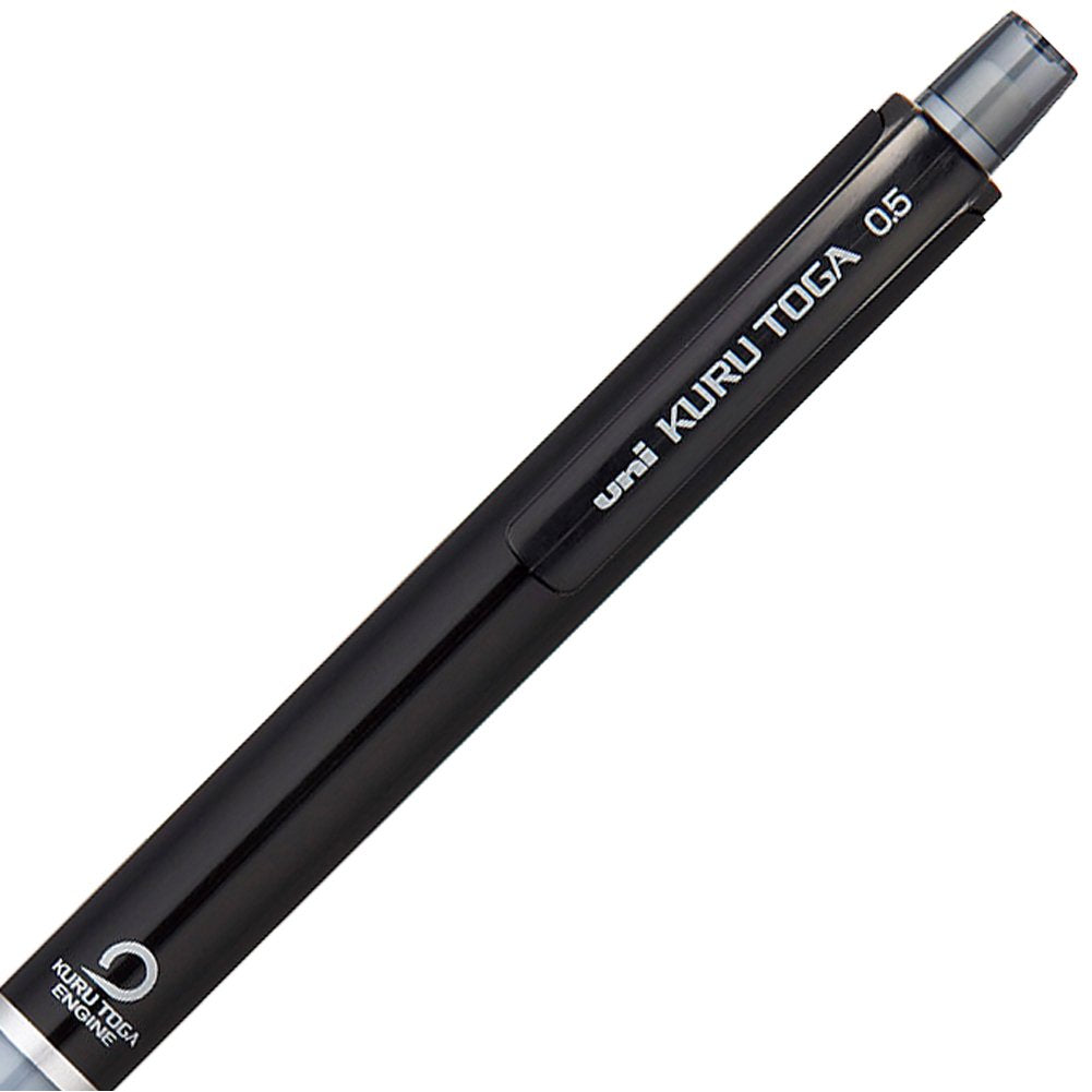 Mitsubishi Pencil Kuru Toga 0.5Mm Mechanical Pencil - Black (Made In Japan)