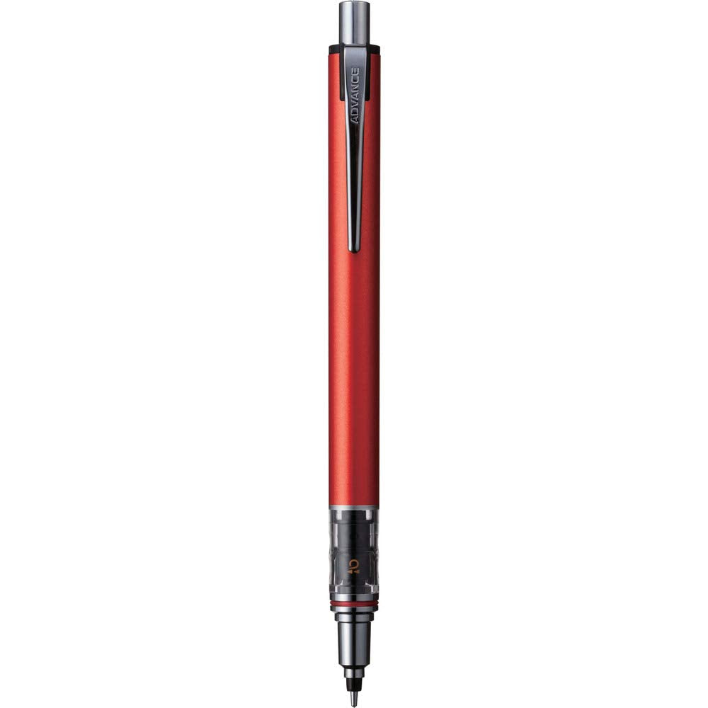 Mitsubishi Pencil Kuru Toga Advance 0.5 Mechanical Pencil Red M55591P.15 - Made In Japan