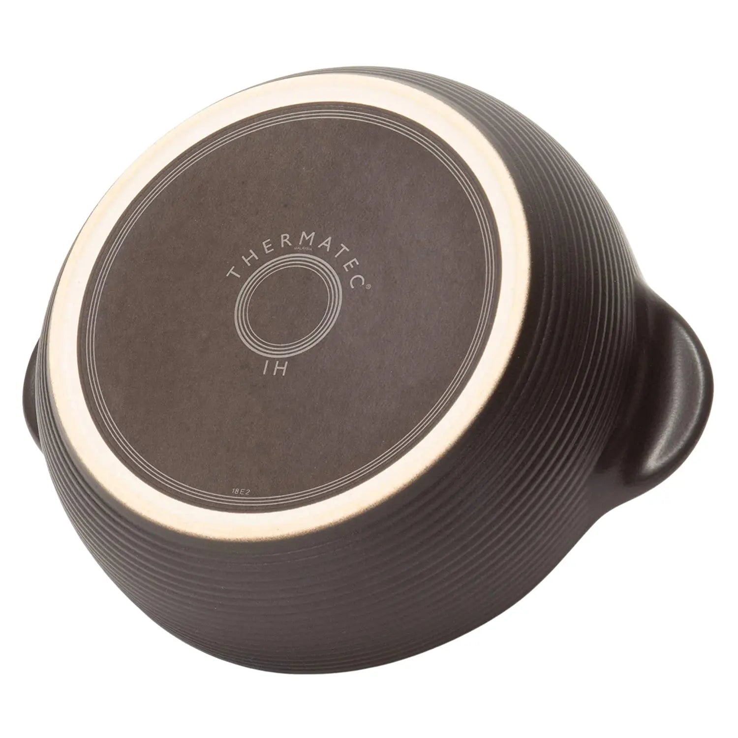 Miyawo Thermatech Ceramic Induction Western-Style Donabe Casserole 6.5-Go - Chocolate