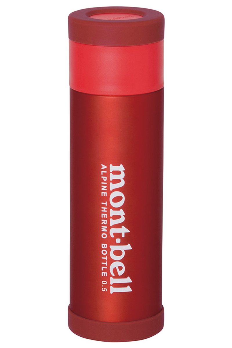 Mont-Bell 0.5L Alpine Thermo Bottle Red Japan 1124617