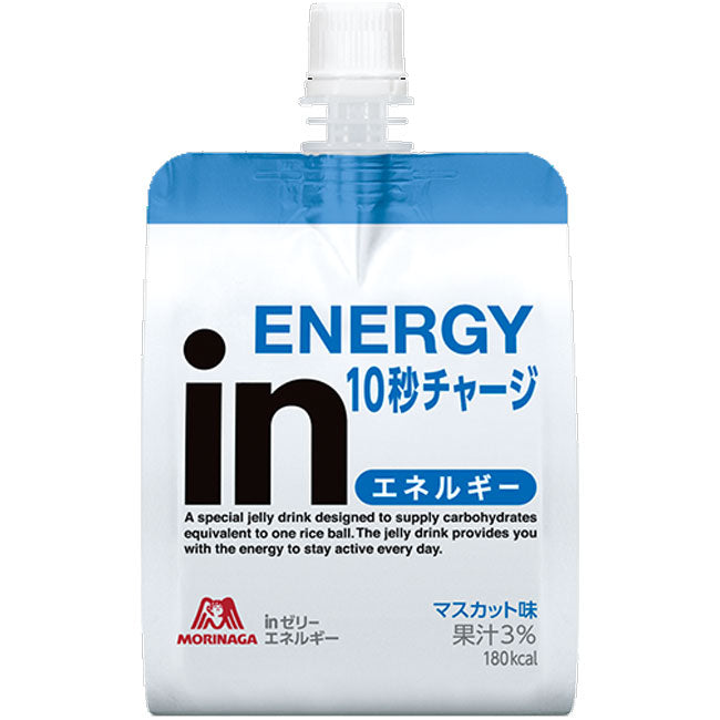 Morinaga Weider Jelly Energy Muscat Taste 180g x 6 - Japanese Supplement