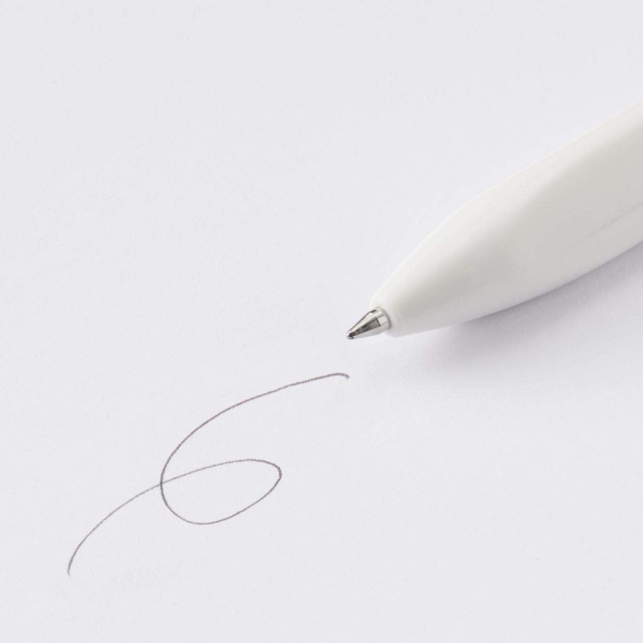 Muji Ryohin Japan Triangle 2 Color Ballpoint Pen 0.7Mm 0.5Mm Oil Based