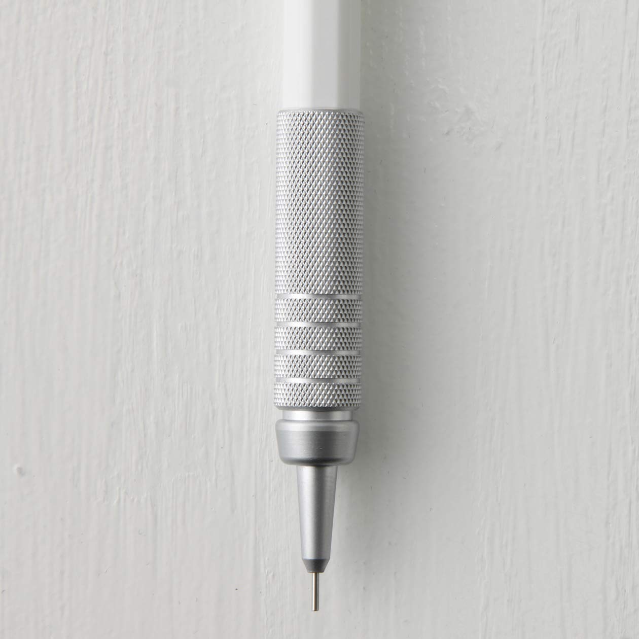Muji Ryohin Japan Low Center Of Gravity Mechanical Pencil White 11X9X147Mm 0.3Mm Core