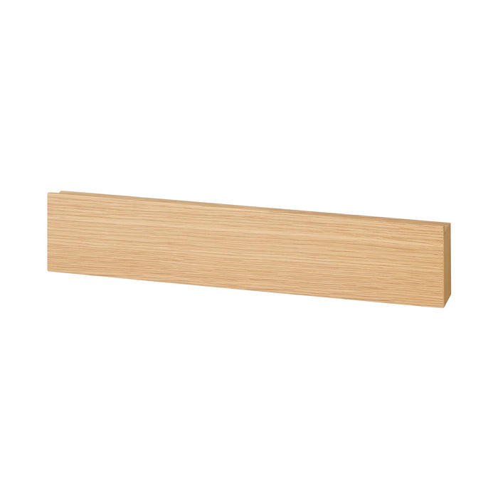 Mujirushi Ryohin 44505014 Wall-Mounted Furniture Oak Wood 44X4X9Cm - Made In Japan