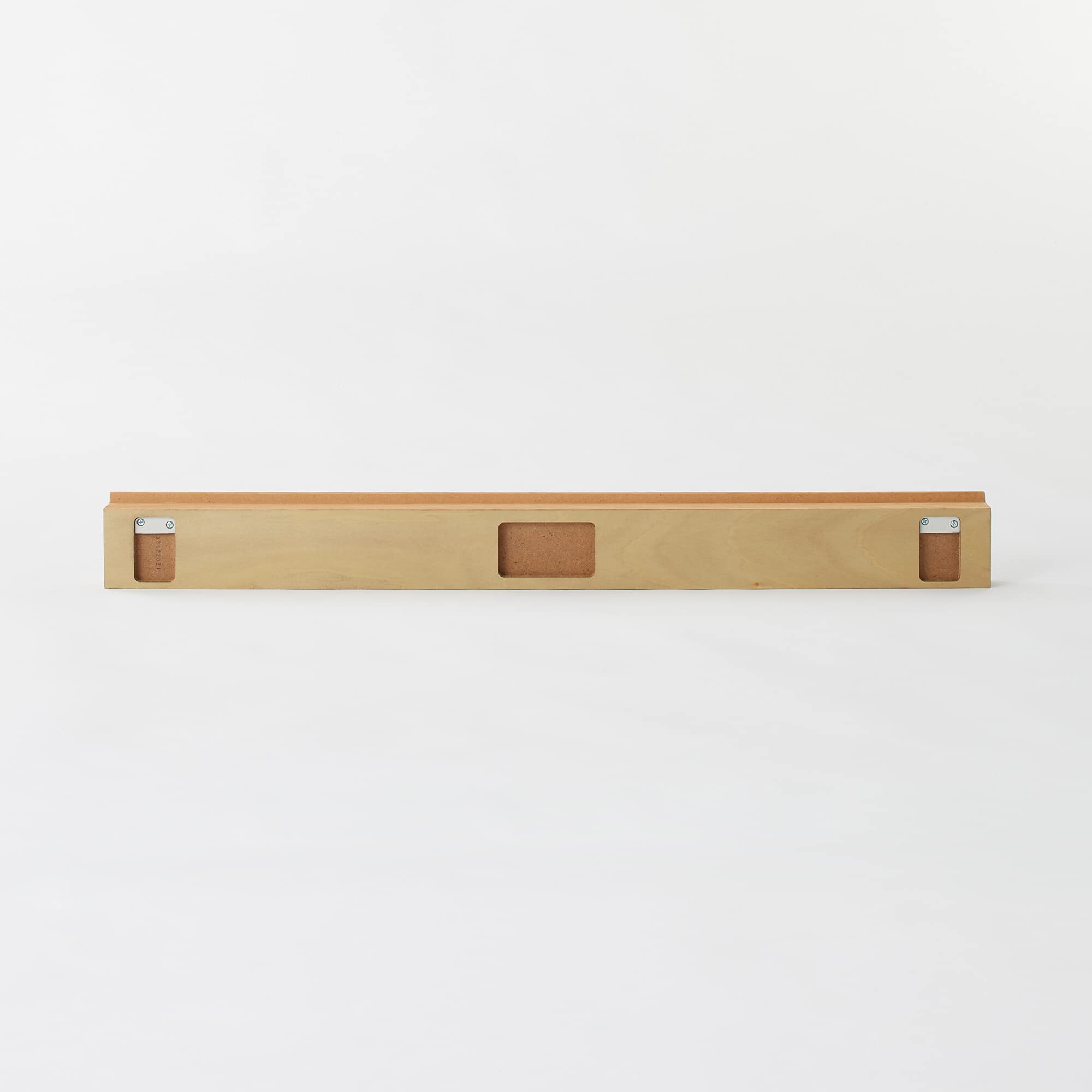 Mujirushi Ryohin Wall-Mountable Furniture Oak Wood 88Cm X 4Cm X 9Cm | Made In Japan