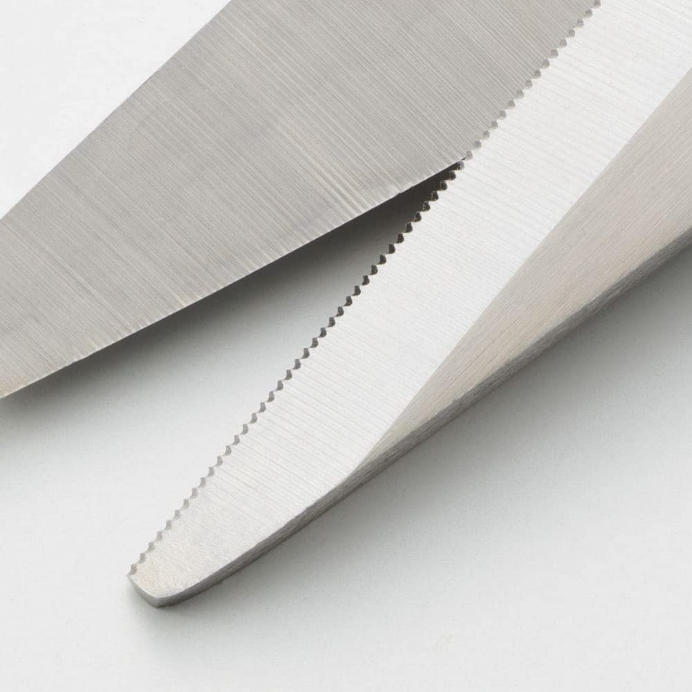 Mujirushi Ryohin Disassemblable & Washable Kitchen Scissors Silver 20Cm | Made In Japan