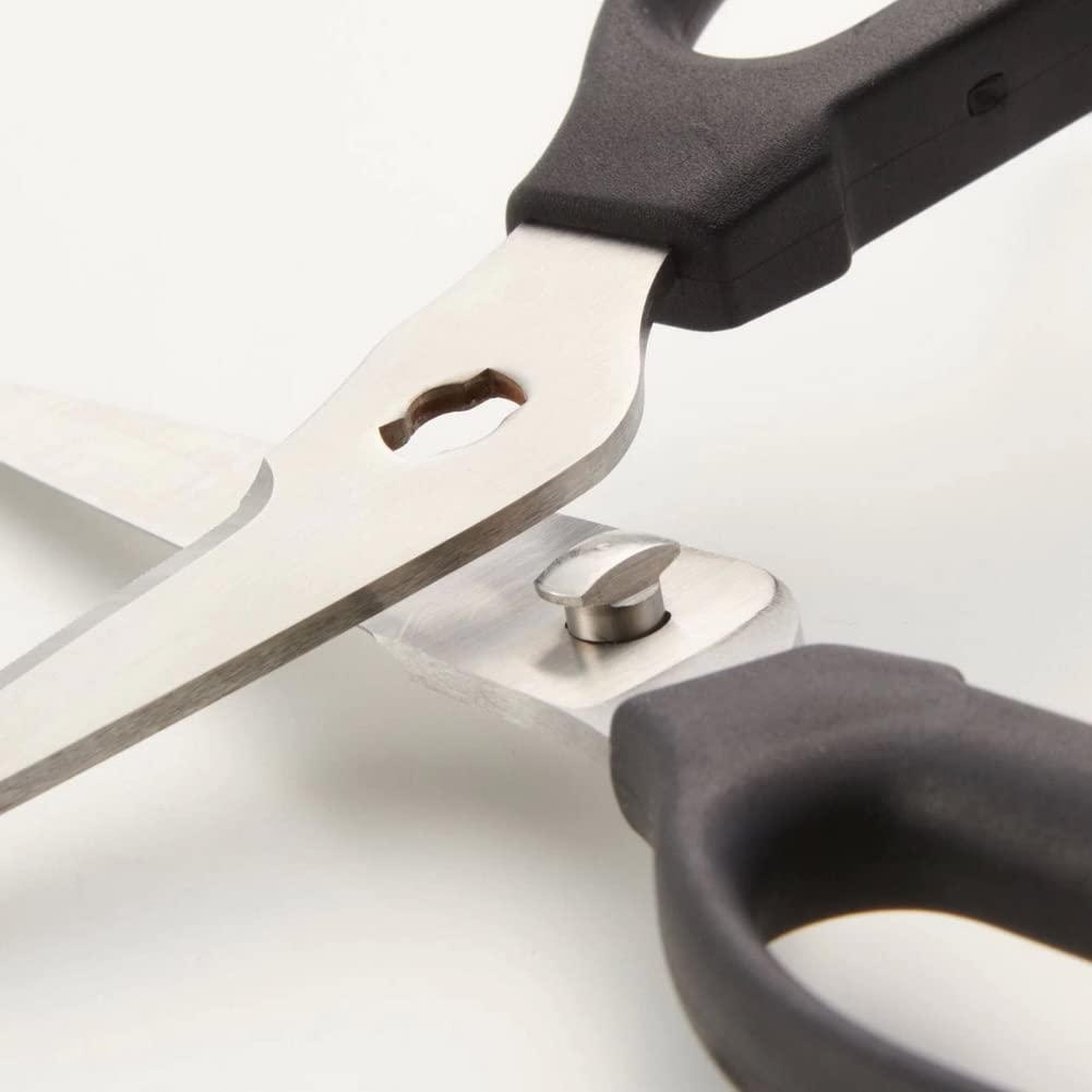 Mujirushi Ryohin Disassemblable & Washable Kitchen Scissors Silver 20Cm | Made In Japan