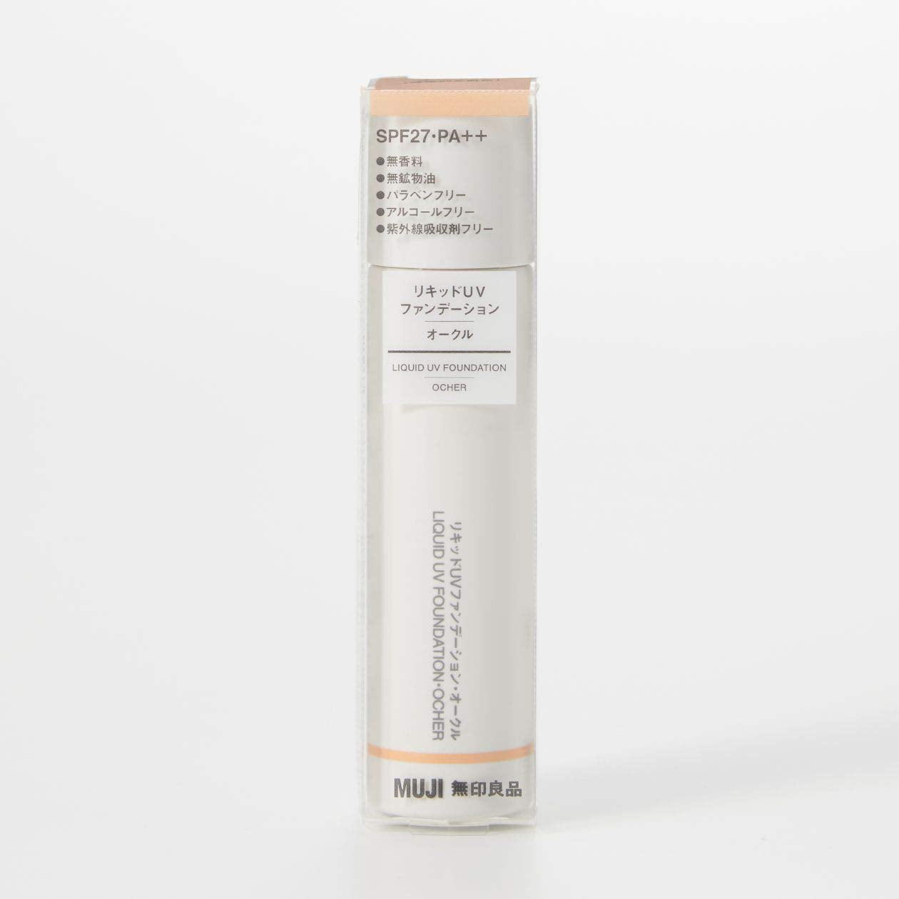 Muji Ocher Liquid UV Foundation SPF27 PA++ 30ml