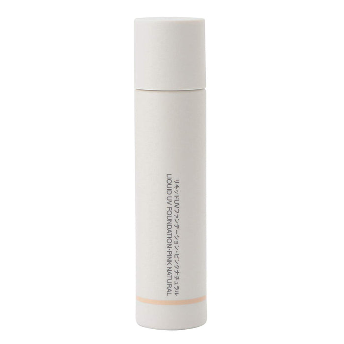 Muji Liquid Uv Foundation Pink Natural Spf27 Pa++ 30Ml 02124748