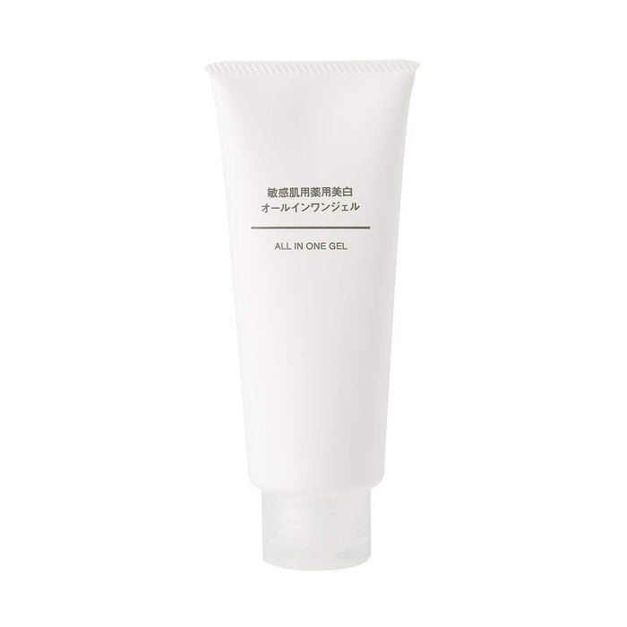 Muji Sensitive Skin For Whitening All-In-One Gel 100g - Japanese Whitening Gel