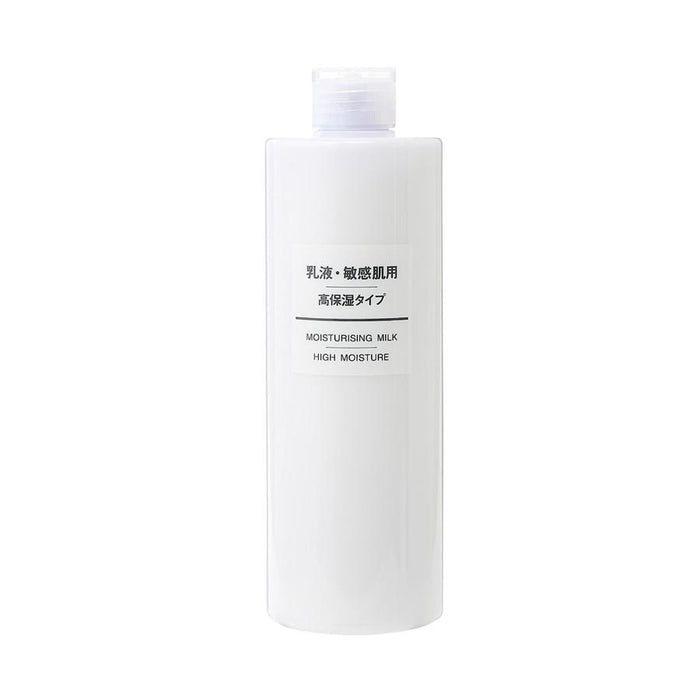Muji High Moisture 400ml - Nourishing Moisturising Milk for Skin Hydration