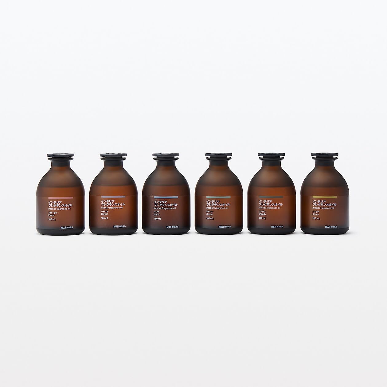 Muji Clear Interior Fragrance Oil 180ml - Aromatic Home Scents by Muji