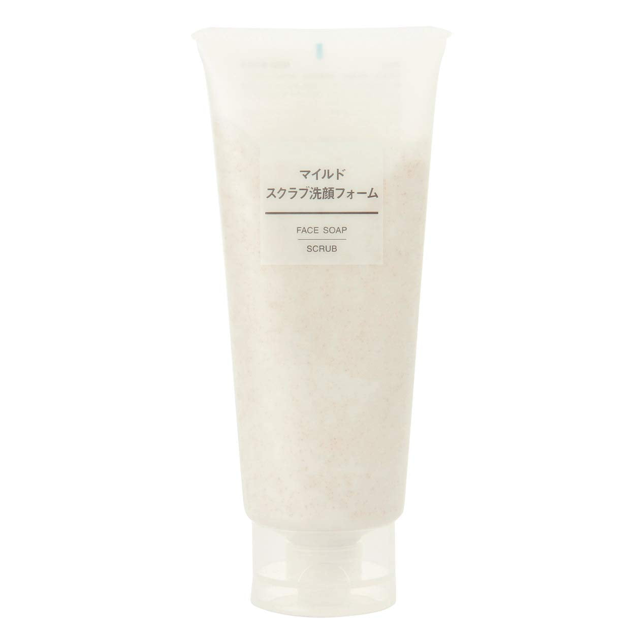 Muji Large Capacity Mild Facial Cleansing Scrub Foam - 1 Piece