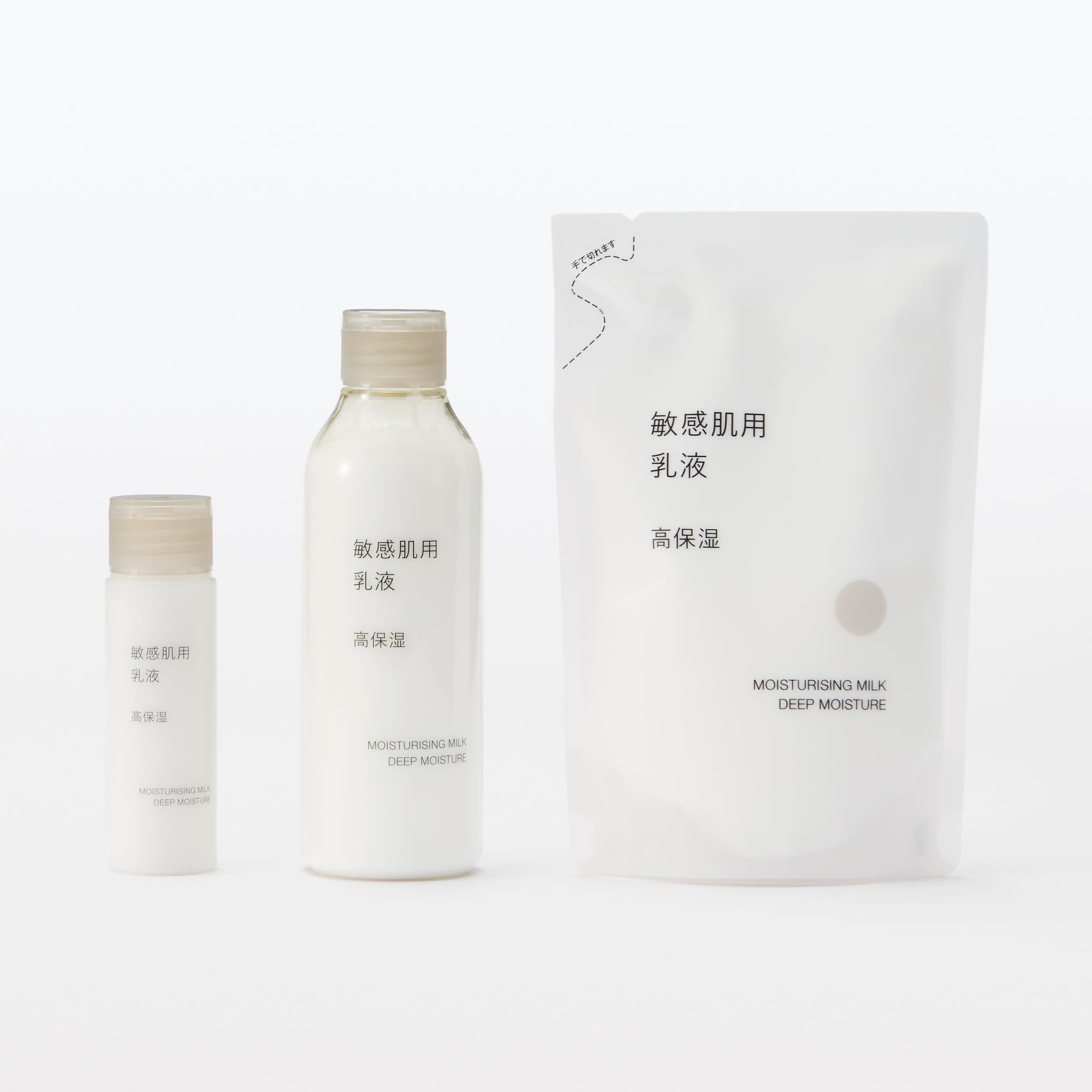 Muji Sensitive Skin Highly Moisturizing Emulsion 180Ml - Refill