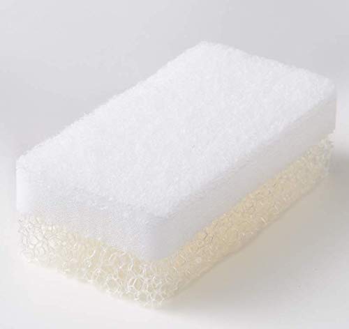 Muji 3-Layer Urethane Foam Sponge (6X12X3.5Cm) 3Pcs Japan Popular Classic Unmarked