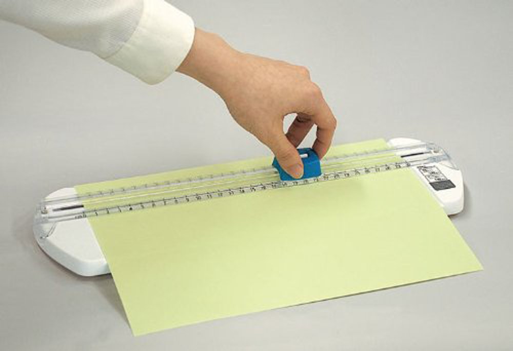 Nakabayashi Slide Cutter A4 Blue Nsc-Na4B - Made In Japan