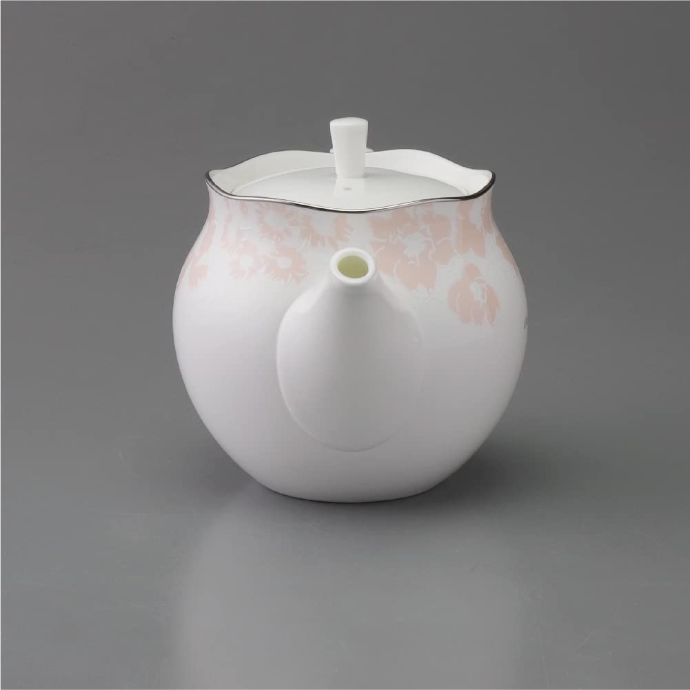 Narumi Japan Tea Pot Jill Stuart Pink Flower 500Cc 52425-4648