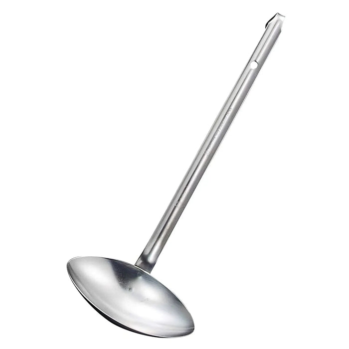 Nihon Metal Works Eco Clean Japan Stainless Steel Double-Sided Scooping Ladle 180Ml