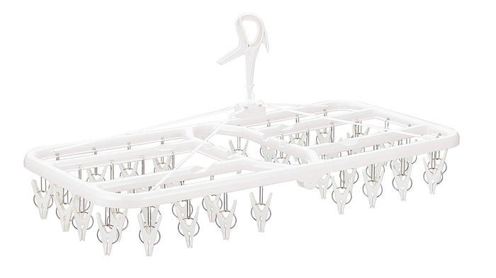 Nishida 222004 Straight Angle Hanger Pla 40 S Sp White 74X35X33Cm Made In Japan