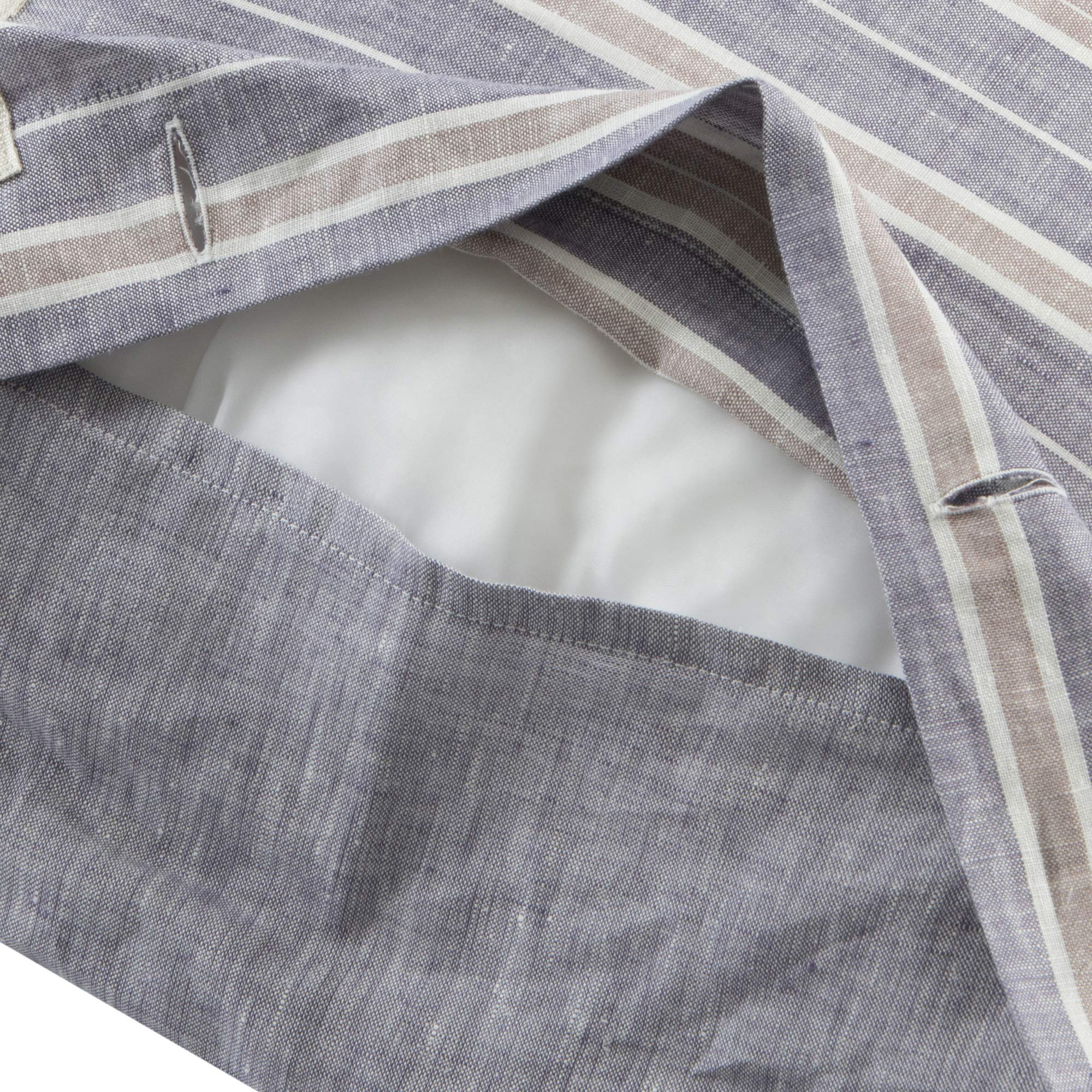 Nishikawa 45X45Cm Japan Linen Cushion Cover - 100% European Linen Smooth - Made In Japan