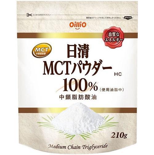 Nisshin Oillio Mct Powder Hc 100% 210g - Nursing Care Products Made In Japan