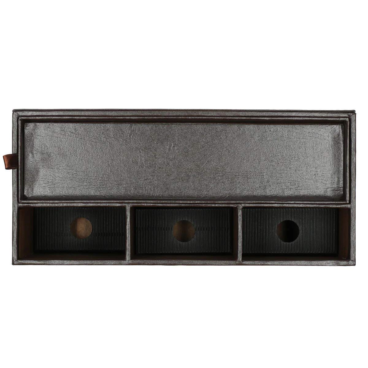 Nitori Japan Tissue/Remote Control Case Buretta Dark Brown