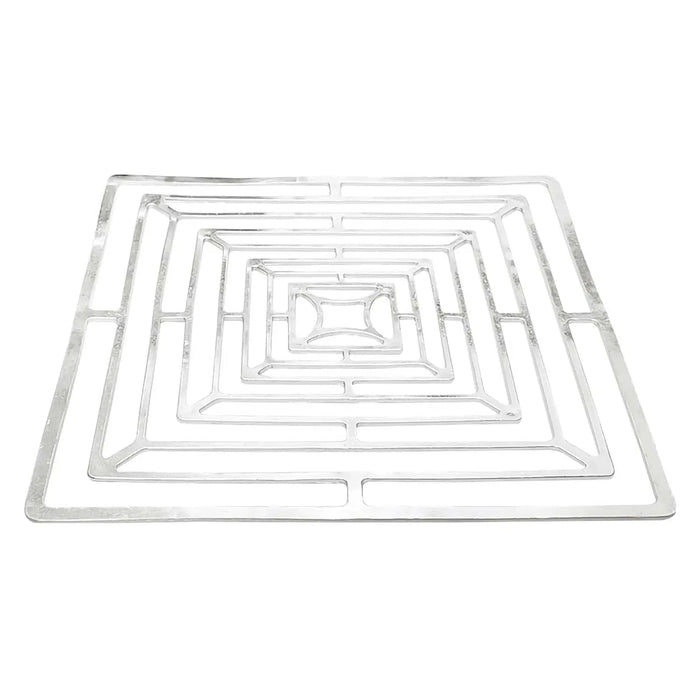 Nousaku Kago Hand-Crafted Cast Tinware Flexible Folding Basket – Square 400x400mm