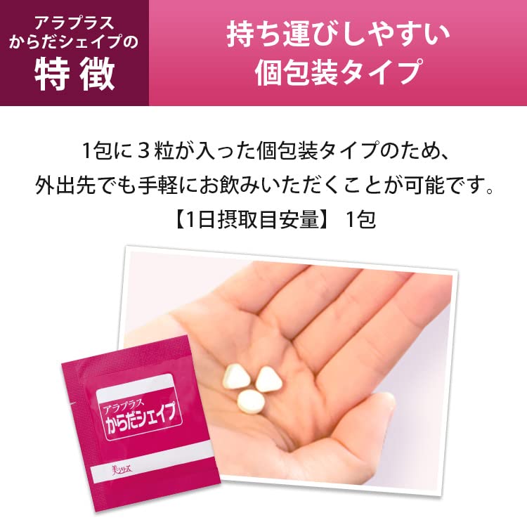 Alaplus Body Shape 20 Days 20 Packs Japan Made 5-Ala Supplement Sbi Alapromo