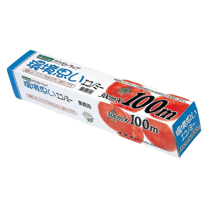 Okamoto Polywrap Plastic Food Wrap 30cm×100m