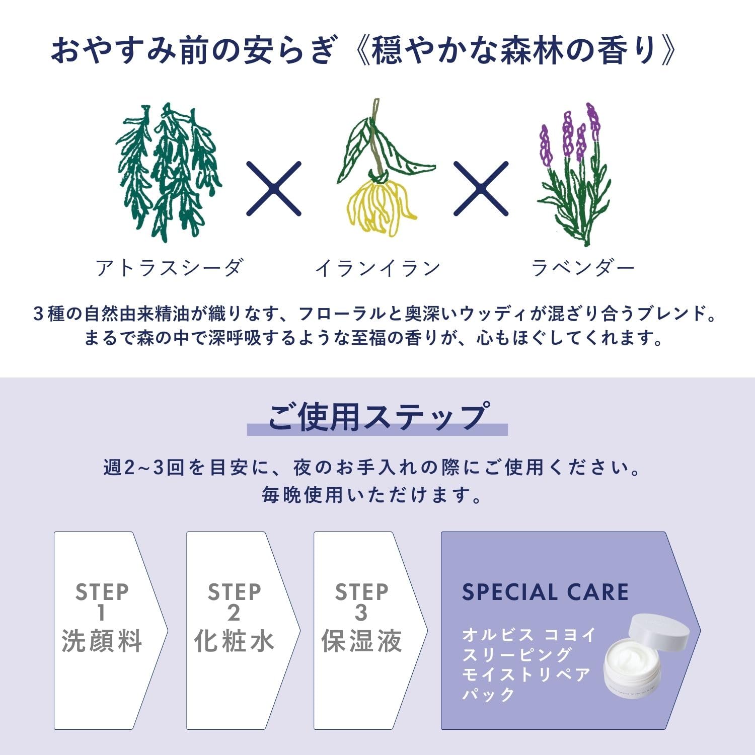 Orbis Koyoi High Moisturizing Night Repair Pack 60g