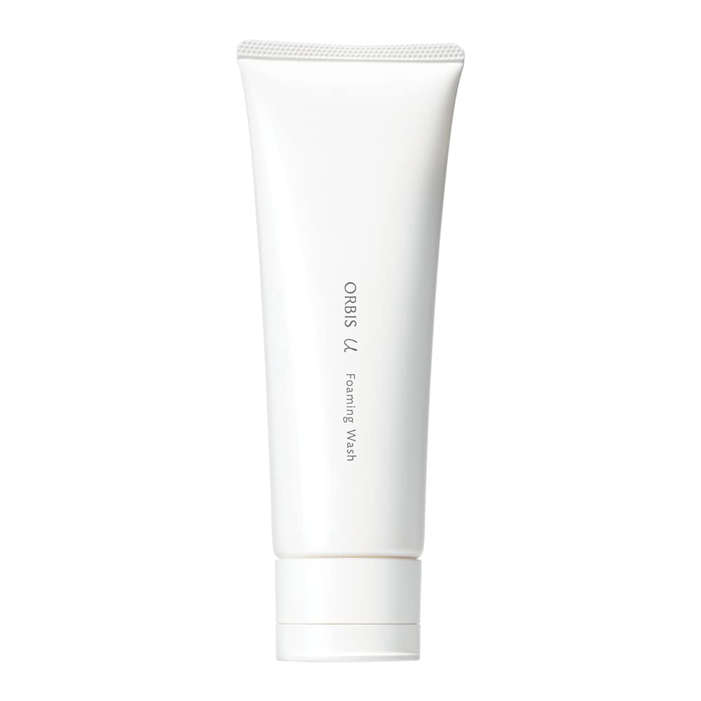 Orbis Japan Quasi-Drug Foaming Wash Aging Care Facial Cleanser 120G Cream - Moisturize & Prevent Roughness