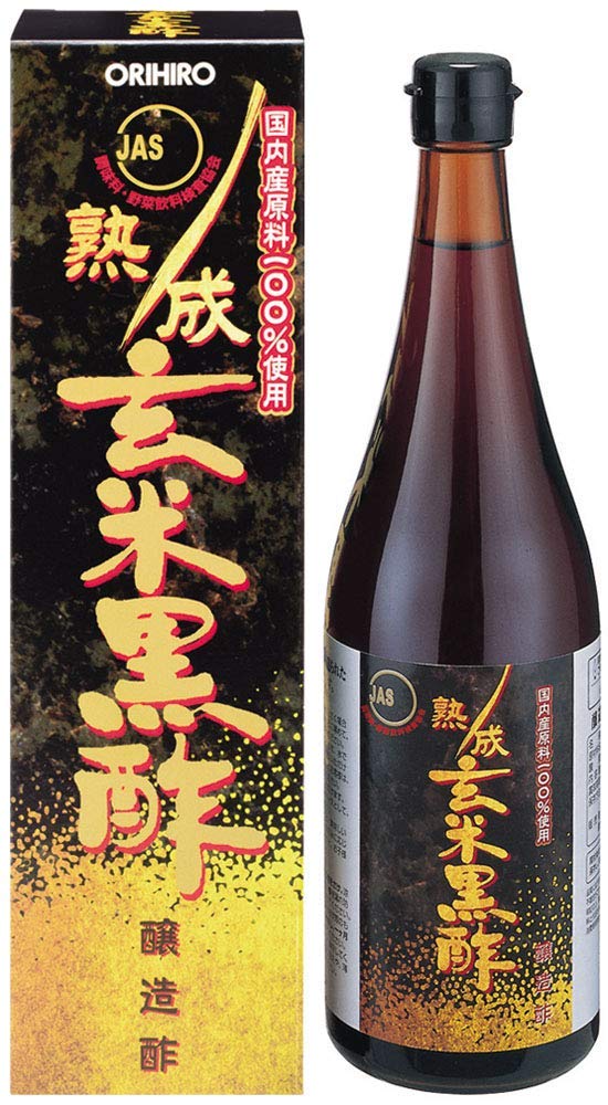 Orihiro Aged Brown Rice Black Vinegar From Japan (10 Bottles)