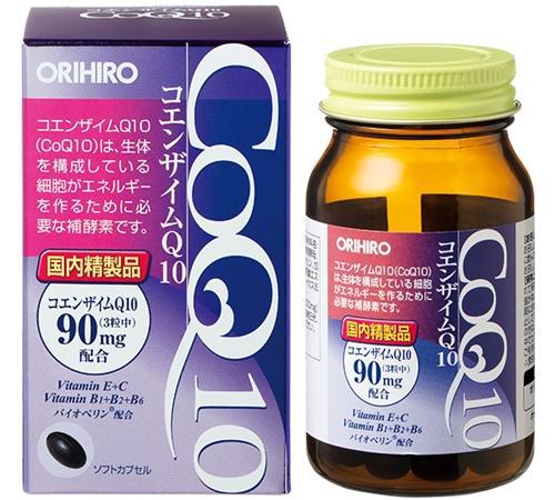 Orihiro Coenzyme Q10 90 Capsules - Japanese Vitamin And Health Care Supplements
