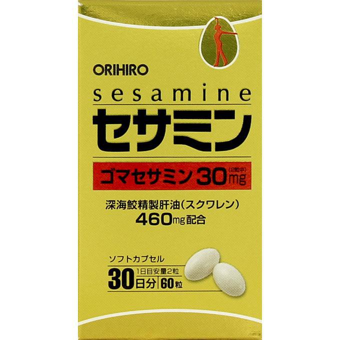 Orihiro Sesamine 60 Capsules - Vitamin And Health Supplements Made In Japan
