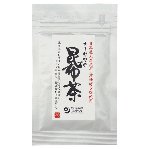 Ohsawa Japan Osawa Kelp Tea 30g - Selected High-Quality Tea From Hidaka & Hokkaido