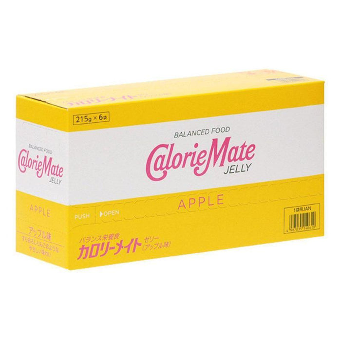 Otsuka Calorie Mate Jelly Balanced Nutrition Apple 215g Pack of 6