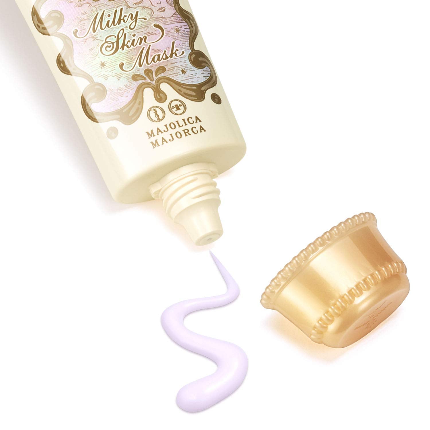 Majolica Majorca Milky Skin Mask Outlet Pu Pink Lavender 45G